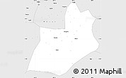 Silver Style Simple Map of Shangsi