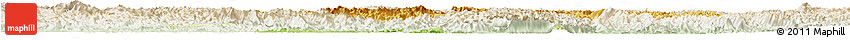 Physical Horizon Map of Tian E, lighten