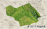 Satellite 3D Map of Wuming, shaded relief outside