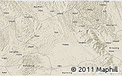 Shaded Relief 3D Map of Wuming