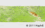 Physical Panoramic Map of Wuming