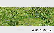 Satellite Panoramic Map of Wuming