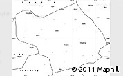 Blank Simple Map of Wuming