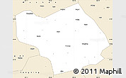 Classic Style Simple Map of Wuming