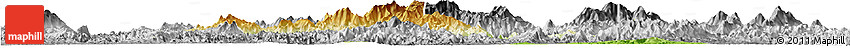 Physical Horizon Map of Yongfu, desaturated Physical Horizon Map of Yongfu, desaturated