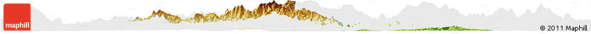 Physical Horizon Map of Yongfu, single color outside Physical Horizon Map of Yongfu, single color outside