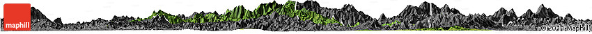 Satellite Horizon Map of Yongfu, desaturated Satellite Horizon Map of Yongfu, desaturated