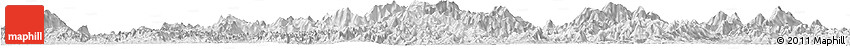 Silver Style Horizon Map of Yongfu