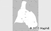 Gray Simple Map of Yongfu