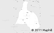 Silver Style Simple Map of Yongfu