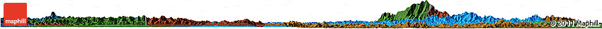 Political Horizon Map of Yongning, darken