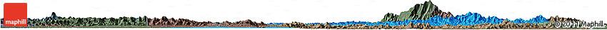 Political Horizon Map of Yongning, darken, semi-desaturated