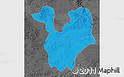 Political Map of Yongning, darken, desaturated