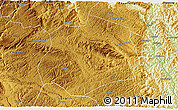 Physical 3D Map of Anlong