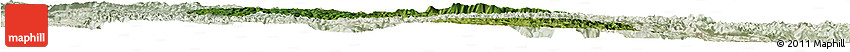 Satellite Horizon Map of Anlong, lighten