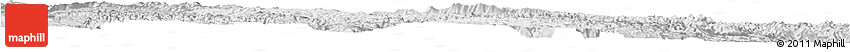 Silver Style Horizon Map of Anlong