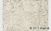 Shaded Relief Map of Anlong