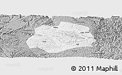 Gray Panoramic Map of Anlong