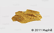 Physical Panoramic Map of Anlong, cropped outside