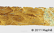 Physical Panoramic Map of Anlong