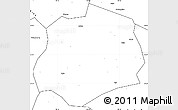 Blank Simple Map of Anlong