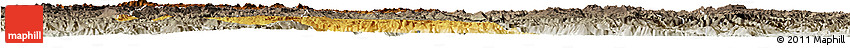 Physical Horizon Map of Bijie, semi-desaturated