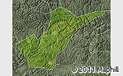 Satellite Map of Bijie, semi-desaturated