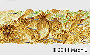 Physical Panoramic Map of Daozhen