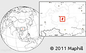 Blank Location Map of Dushan