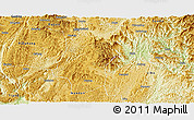 Physical Panoramic Map of Dushan