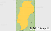 Savanna Style Simple Map of Dushan