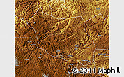 Physical Map of Hezhang