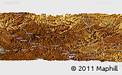 Physical Panoramic Map of Hezhang
