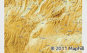 Physical Map of Huangping