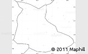Blank Simple Map of Huangping, no labels