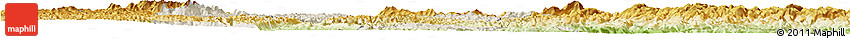 Shaded Relief Horizon Map of Libo, physical outside Shaded Relief Horizon Map of Libo, physical outside