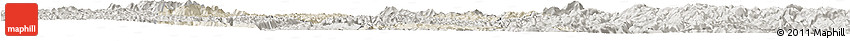 Shaded Relief Horizon Map of Libo, semi-desaturated Shaded Relief Horizon Map of Libo, semi-desaturated