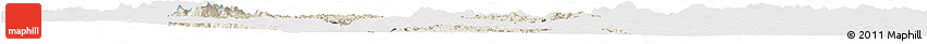 Shaded Relief Horizon Map of Libo, single color outside Shaded Relief Horizon Map of Libo, single color outside