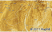 Physical 3D Map of Pingtang