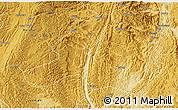 Physical 3D Map of Pingtang