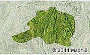 Satellite 3D Map of Pingtang, lighten