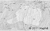 Silver Style 3D Map of Pingtang