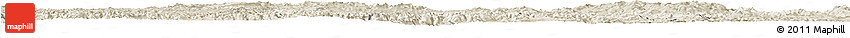 Shaded Relief Horizon Map of Pingtang