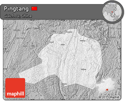 Gray Map of Pingtang