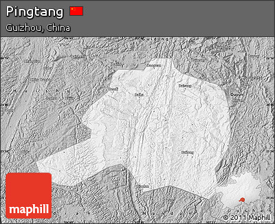 Gray Map of Pingtang