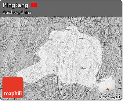 Gray Map of Pingtang