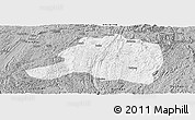Gray Panoramic Map of Pingtang