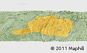 Savanna Style Panoramic Map of Pingtang