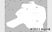 Gray Simple Map of Pingtang