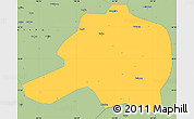 Savanna Style Simple Map of Pingtang